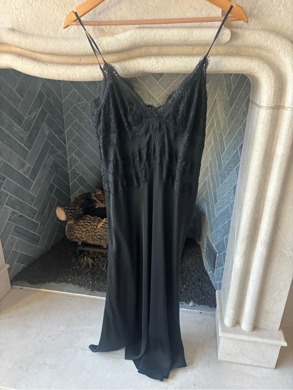 J. Crew Collection Lace Slip Dress